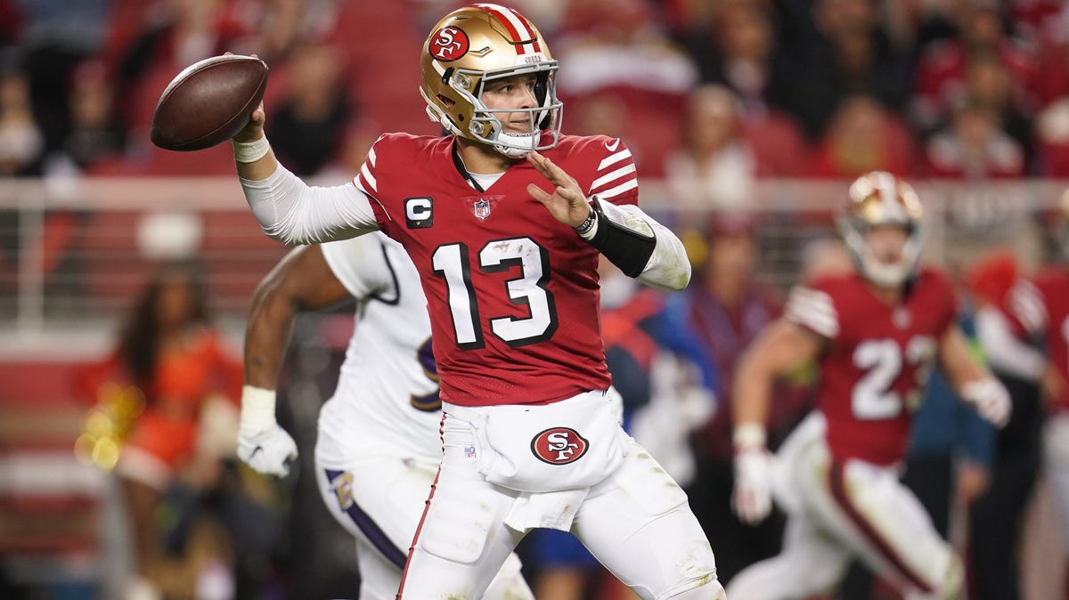 "2024 NFL Playoff Predictions: 49ers vs. Ravens in Super Bowl Showdown"