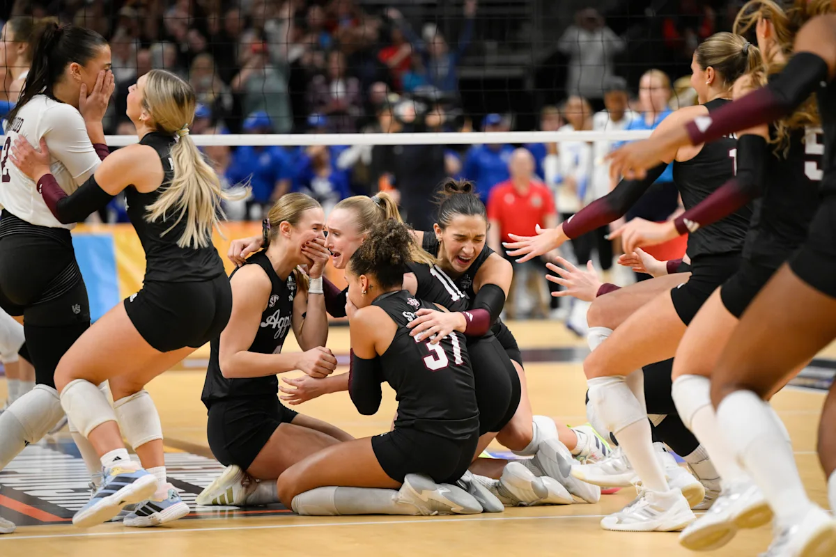 Featured image for Texas A&M Wins First NCAA Volleyball Championship in Historic Sweep