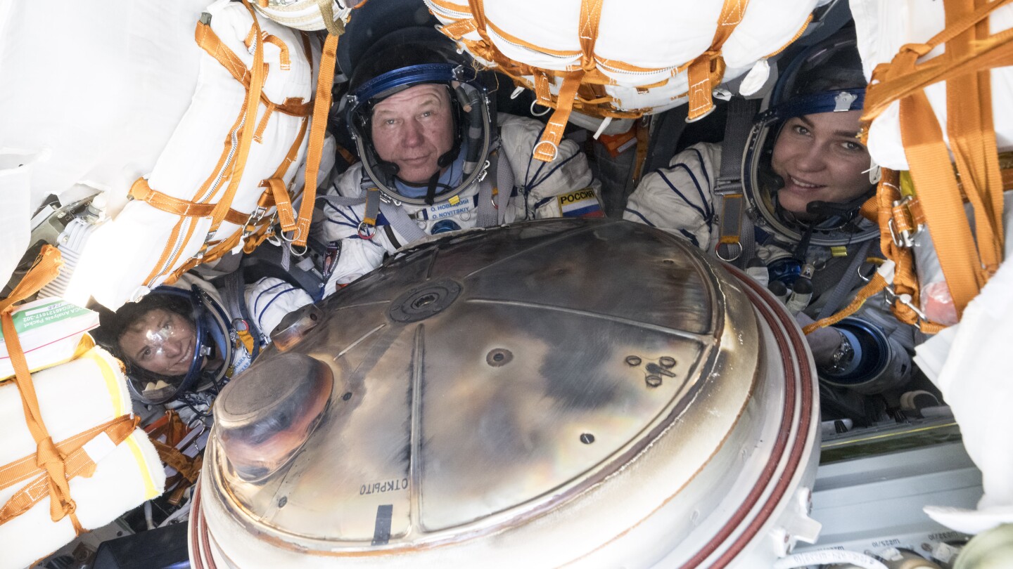 Featured image for "Three Astronauts Safely Return to Earth in Soyuz Capsule from International Space Station"