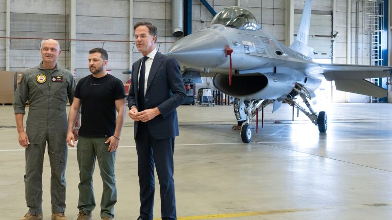 "Netherlands, Denmark, and Sweden Offer F-16 Jets to Ukraine; Troops Begin Training"