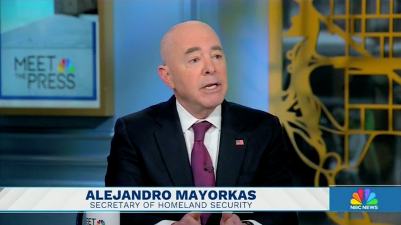 "DHS Sec. Mayorkas Defends Job Amid Border Crisis and Migrant Surge"