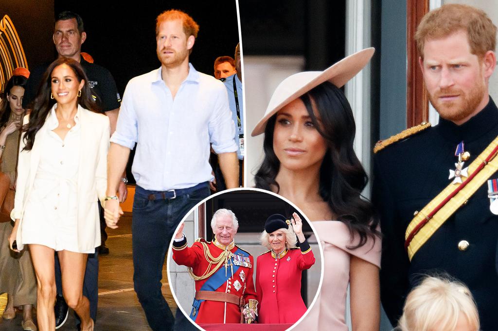 Prince Harry and Meghan Markle Snubbed from Trooping the Colour 2024