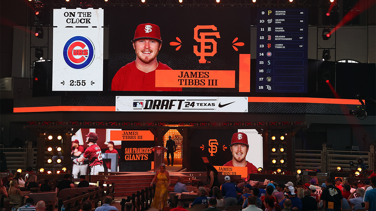 Giants Draft James Tibbs III 13th Overall in MLB Draft