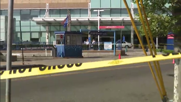 Gun violence erupts near Yale New Haven Hospital.