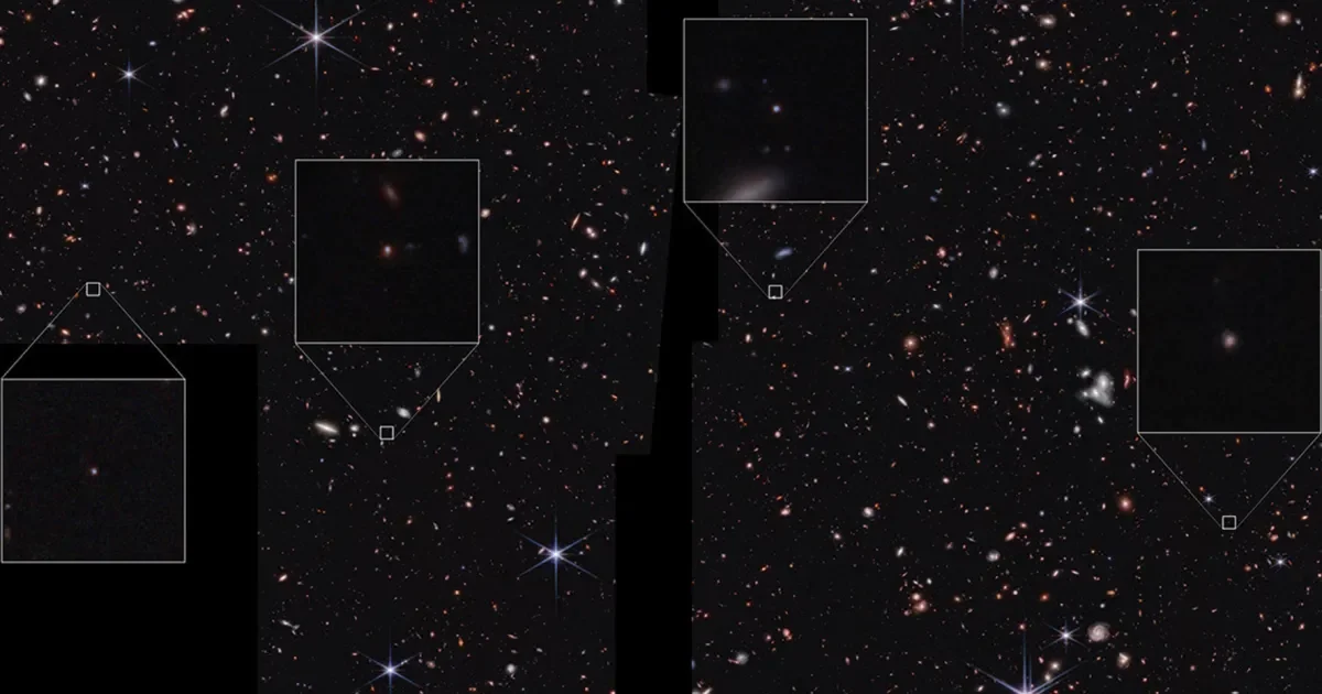 JWST Spots Nine Cosmic Platypuses That Defy Classification