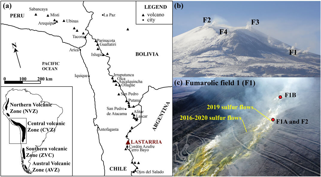 "Unprecedented Documentation of Volcanic Sulfur Flows in Northern Chile"