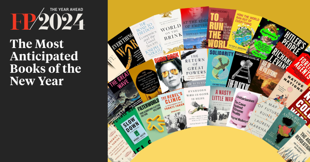 "2024's Must-Read Books: Global Policy to Pop Culture Icons"