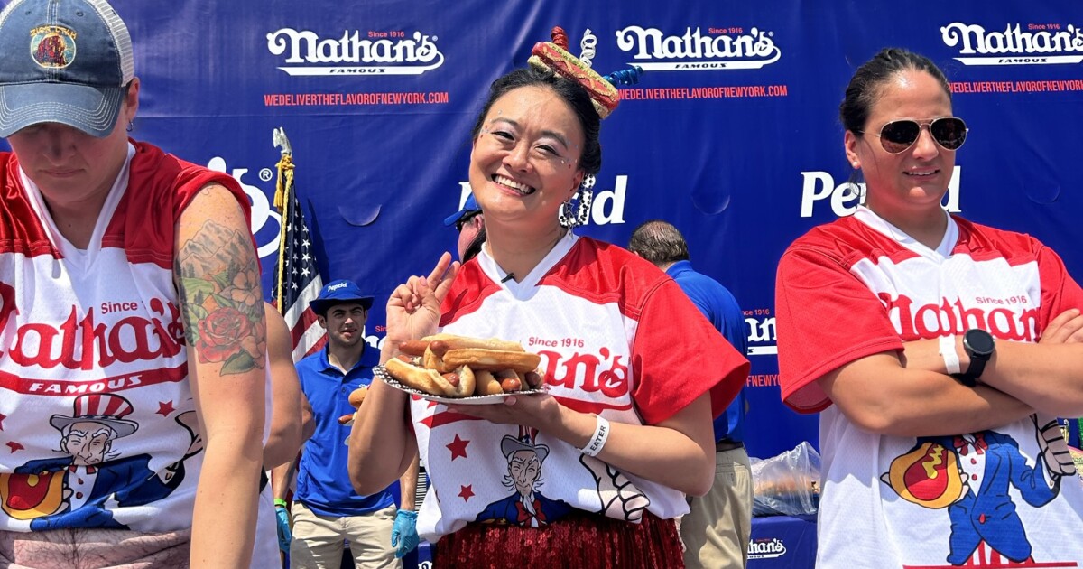 Featured image for Colorado Native Shines Light on Personal Issue at Nathan's Hot Dog Eating Contest