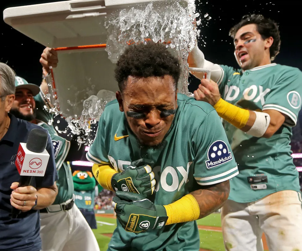 Featured image for Ceddanne Rafaela's Walk-Off Homer Secures Red Sox's Eighth Consecutive Win