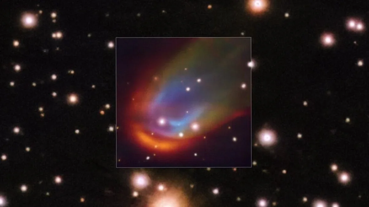 Featured image for Quiet White Dwarf Sparks Mysterious Bow Shock