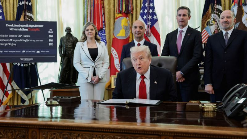 Featured image for Trump announces deals to cut obesity drug prices and expand Medicare coverage