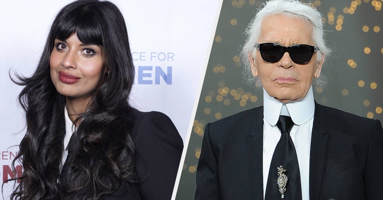 Featured image for Jameela Jamil Criticizes Met Gala's Karl Lagerfeld Celebration