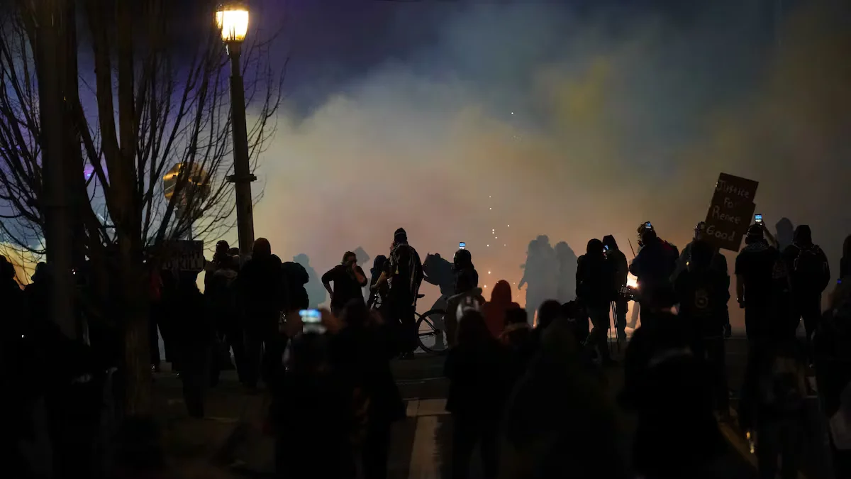 Court curbs federal crowd-control munitions outside Portland ICE building
