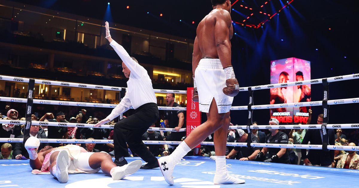 "Francis Ngannou's Knockout Loss to Anthony Joshua: Reactions and Advice"