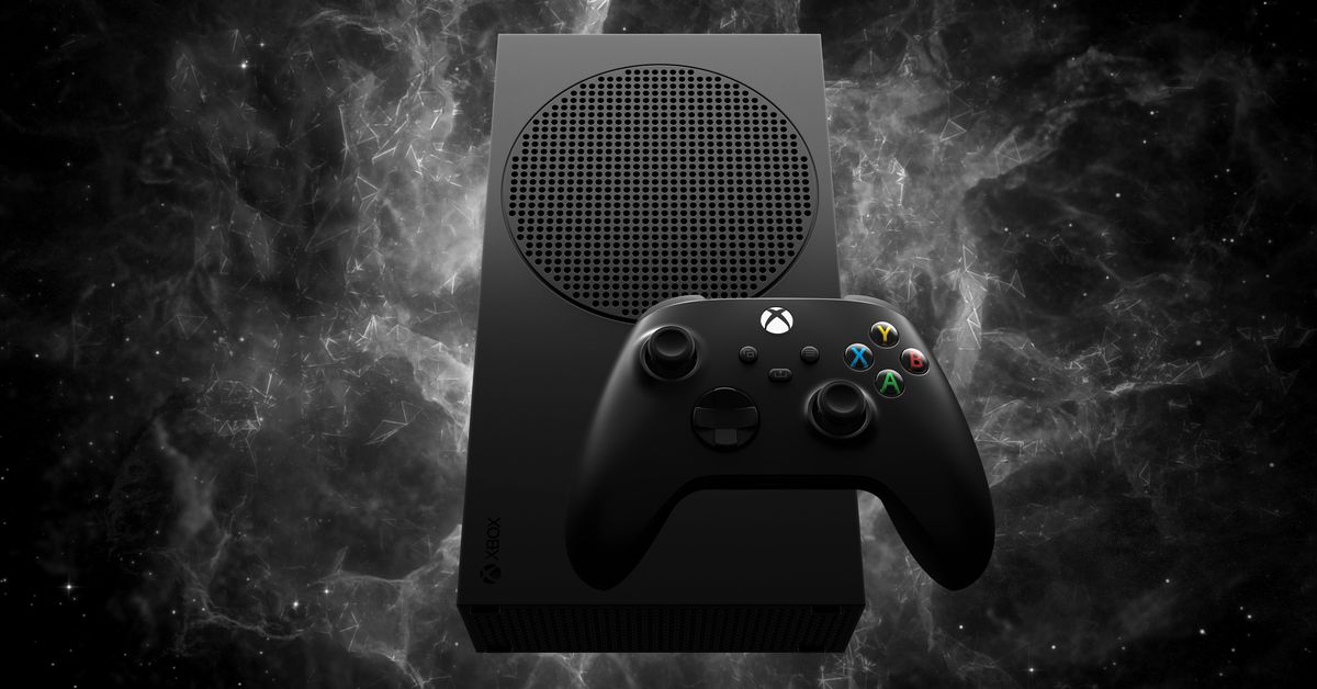 "Pre-Order the Upgraded 1TB Carbon Black Xbox Series S Now"