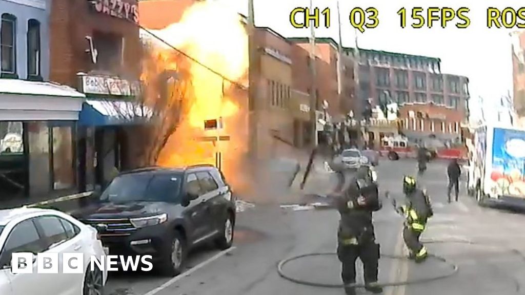 "Devastating Gas Explosion Flattens Washington DC Building"