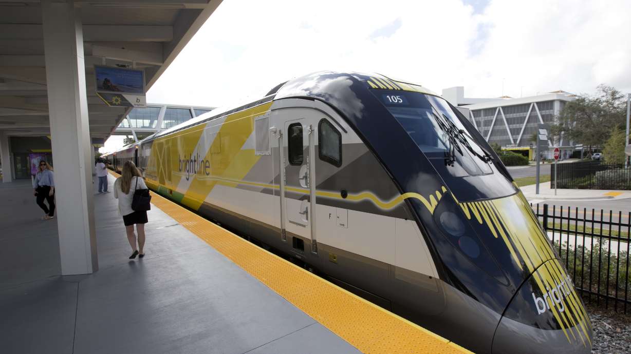 Bipartisan support for high-speed train between Las Vegas and California.
