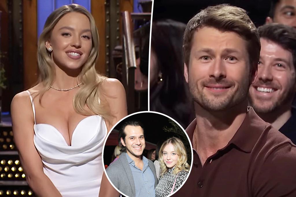 Sydney Sweeney Addresses Glen Powell Romance Rumors on 'SNL'