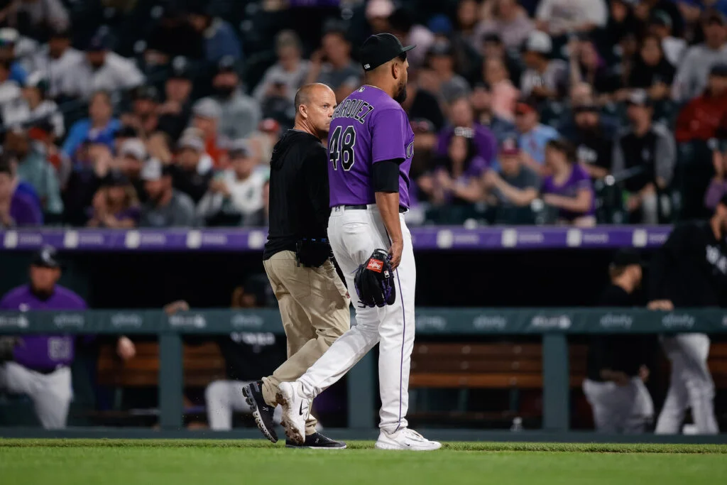 Rockies' Marquez Lands on Injured List with Forearm Strain