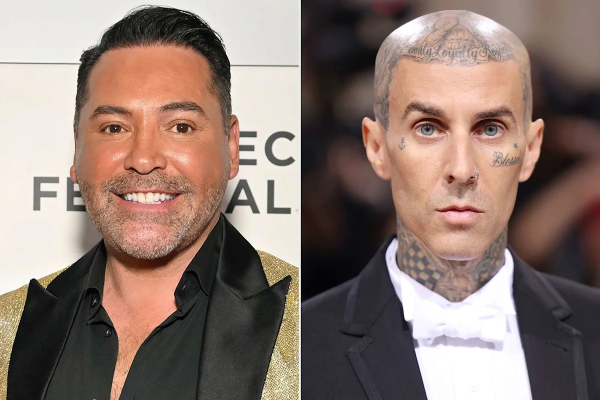 Featured image for Travis Barker's Remarkable Role in Raising Oscar De La Hoya's Daughter