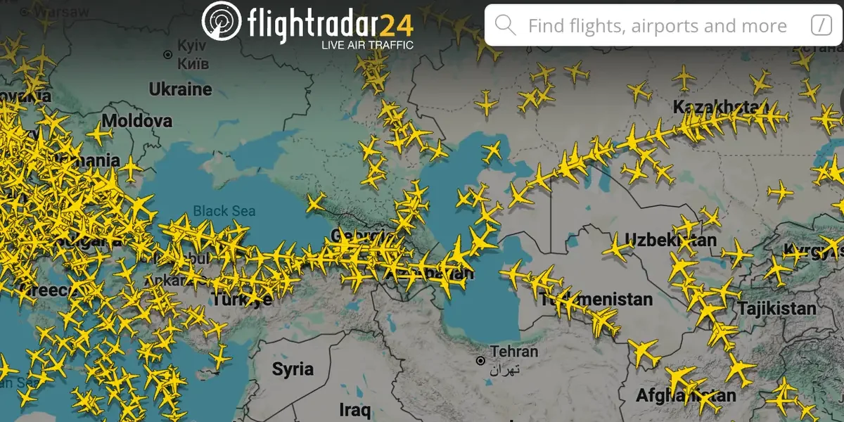 The Caucasus Corridor Keeps Global Flights Moving Amid Closed Skies