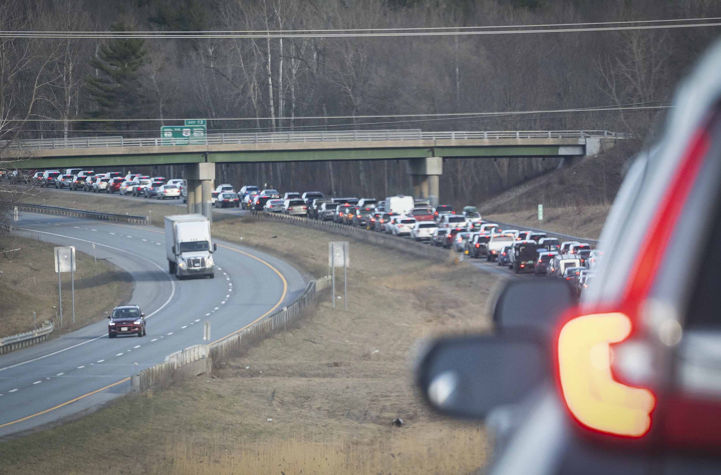 Featured image for "Vermont's Traffic Jam: Eclipse Visitors Head Home After Breathtaking Experience"