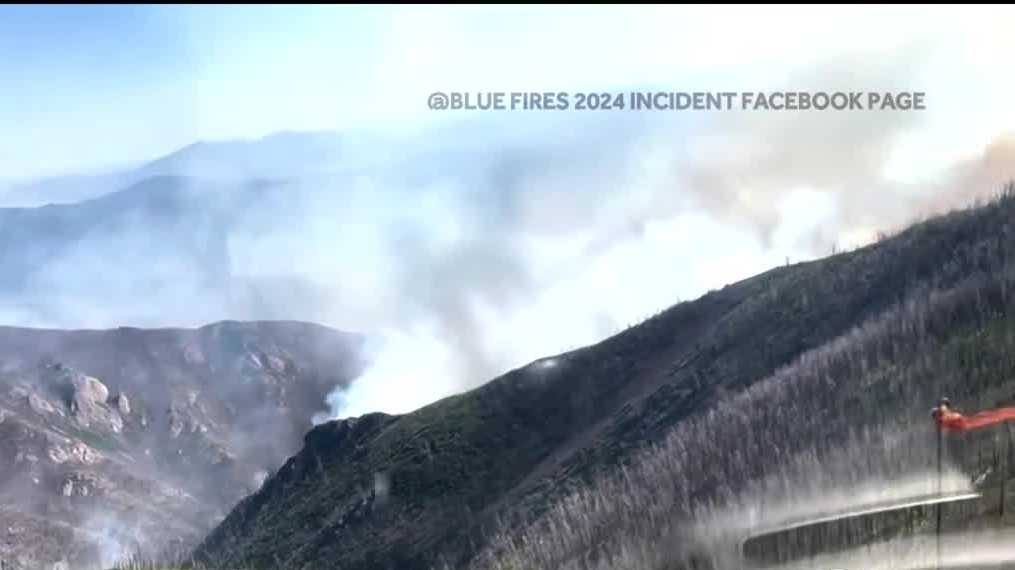 "Evacuations Expand as Blue 2 Fire Intensifies Near Ruidoso"
