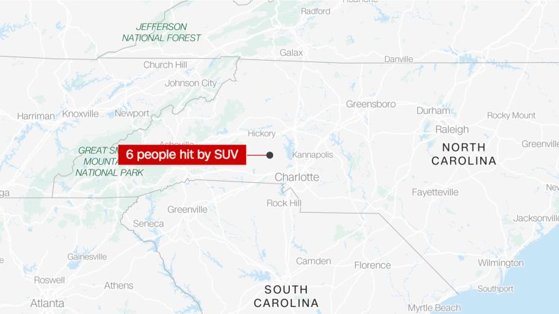Driver surrenders after intentionally hitting and injuring 6 migrant workers outside North Carolina Walmart