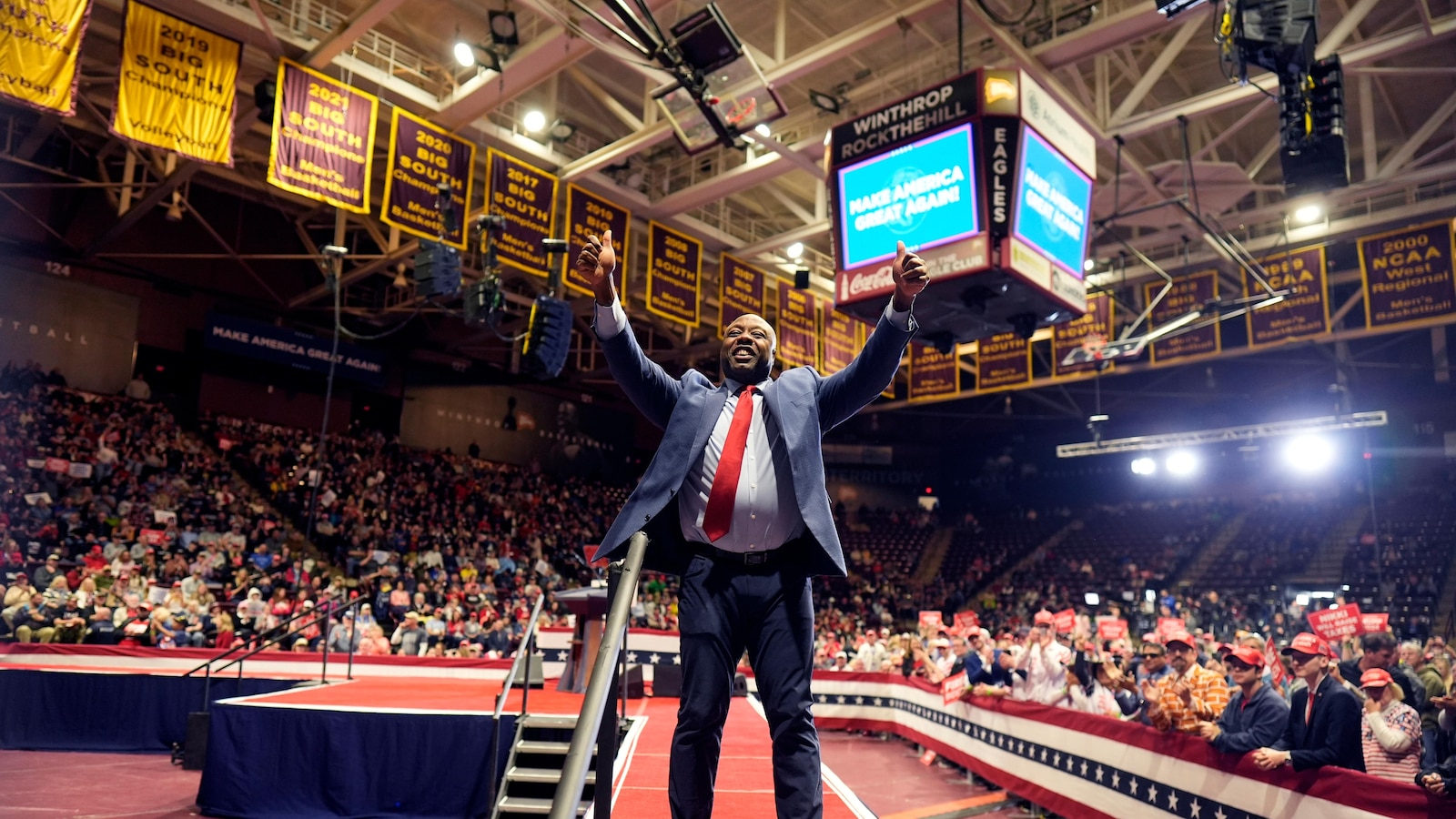 "Tim Scott Gains Donald Trump's Attention for Vice Presidential Bid"