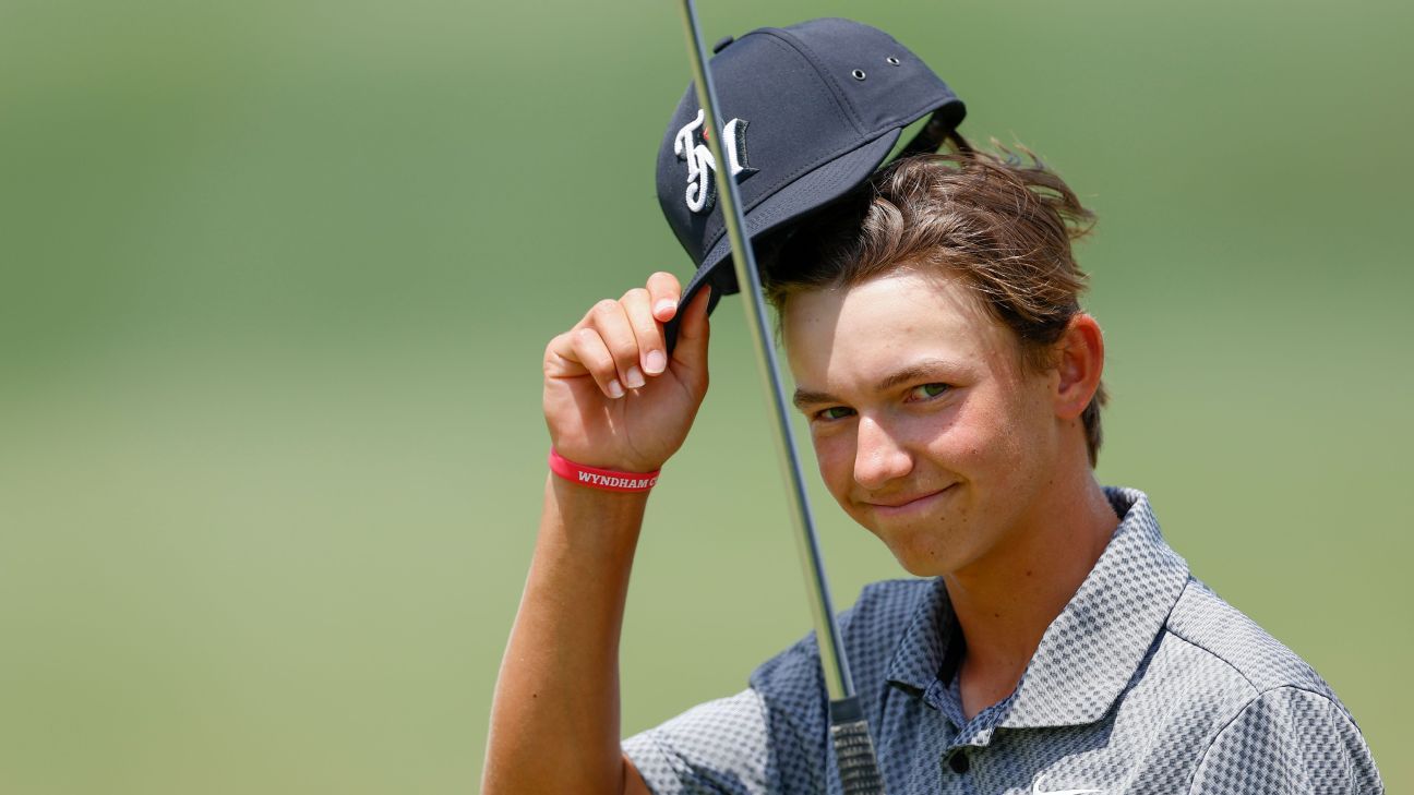 Featured image for Teen Golf Prodigy Miles Russell, 15, Set for PGA Tour Debut