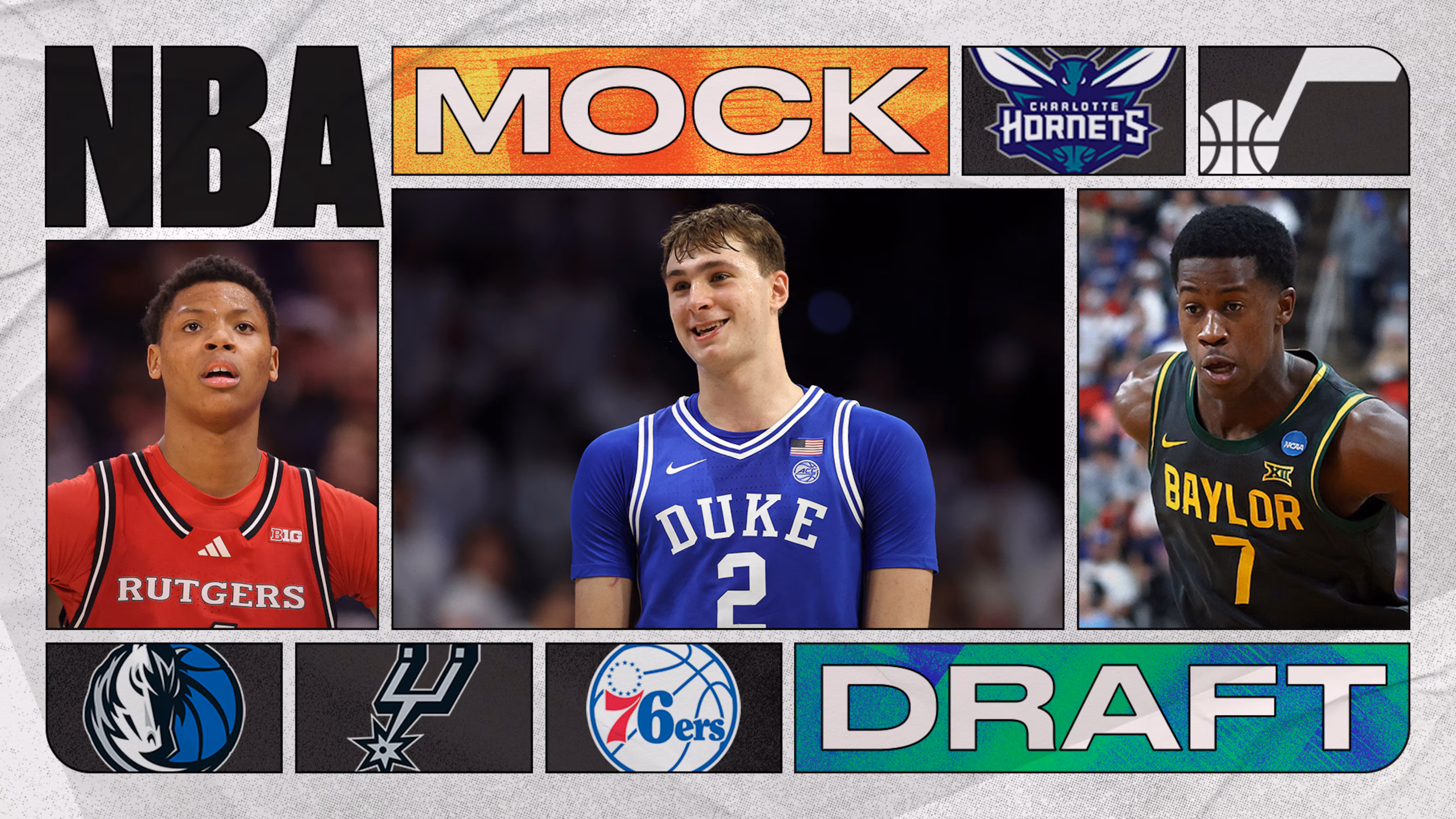 2025 NBA Mock Draft: Updated Predictions, Risers, Fallers, and Draft Order