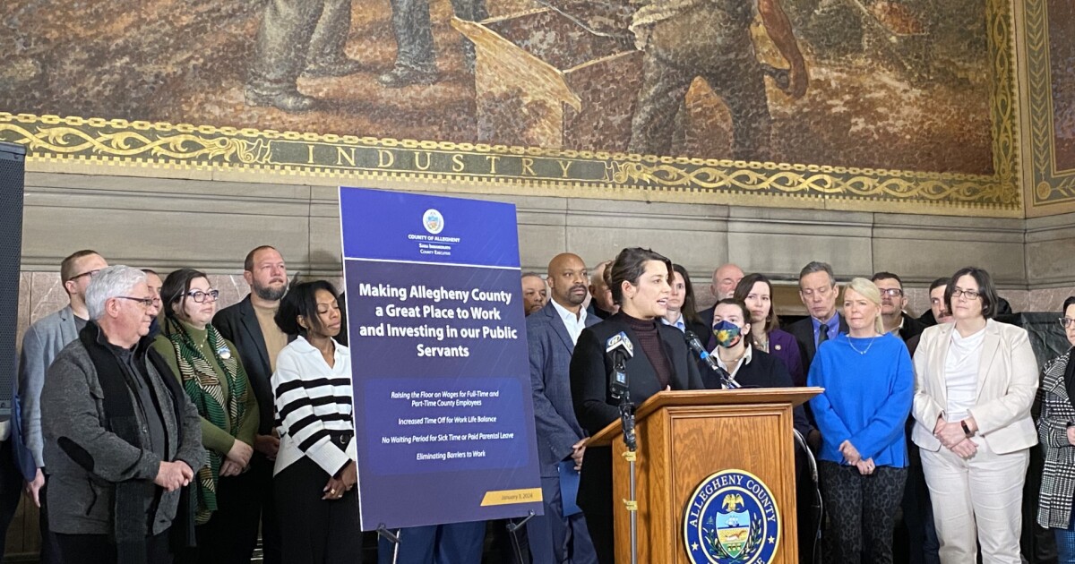 Featured image for "Sara Innamorato Increases Minimum Wage for Allegheny County Staff as She Takes Office"