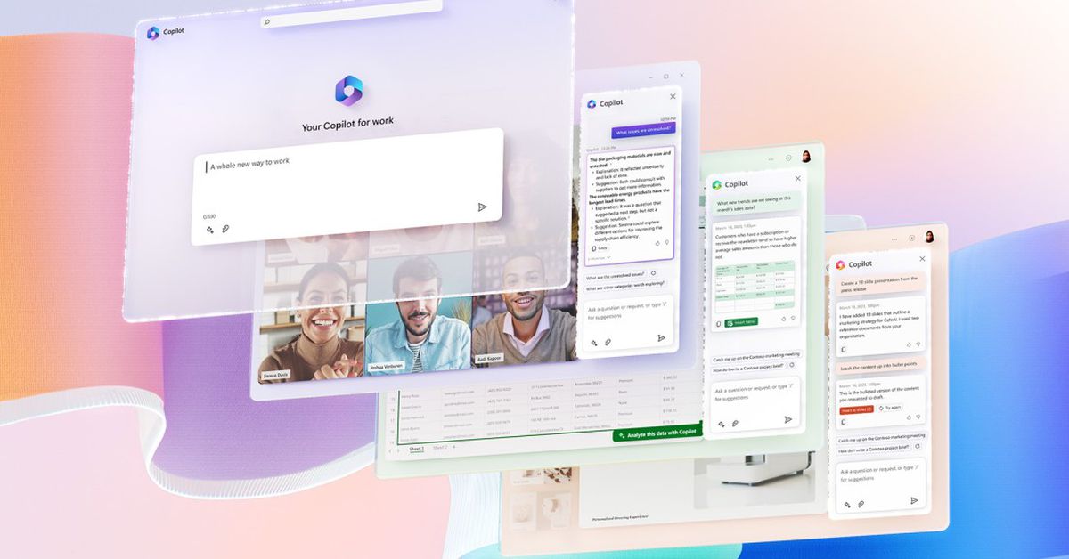 Featured image for "Microsoft's CoPilot: AI-Powered Office Features Now Available to All Businesses"