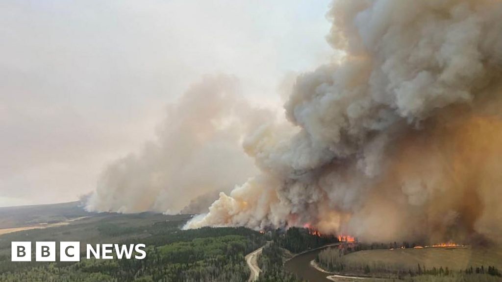 Military assistance requested as wildfires devastate western Canada.