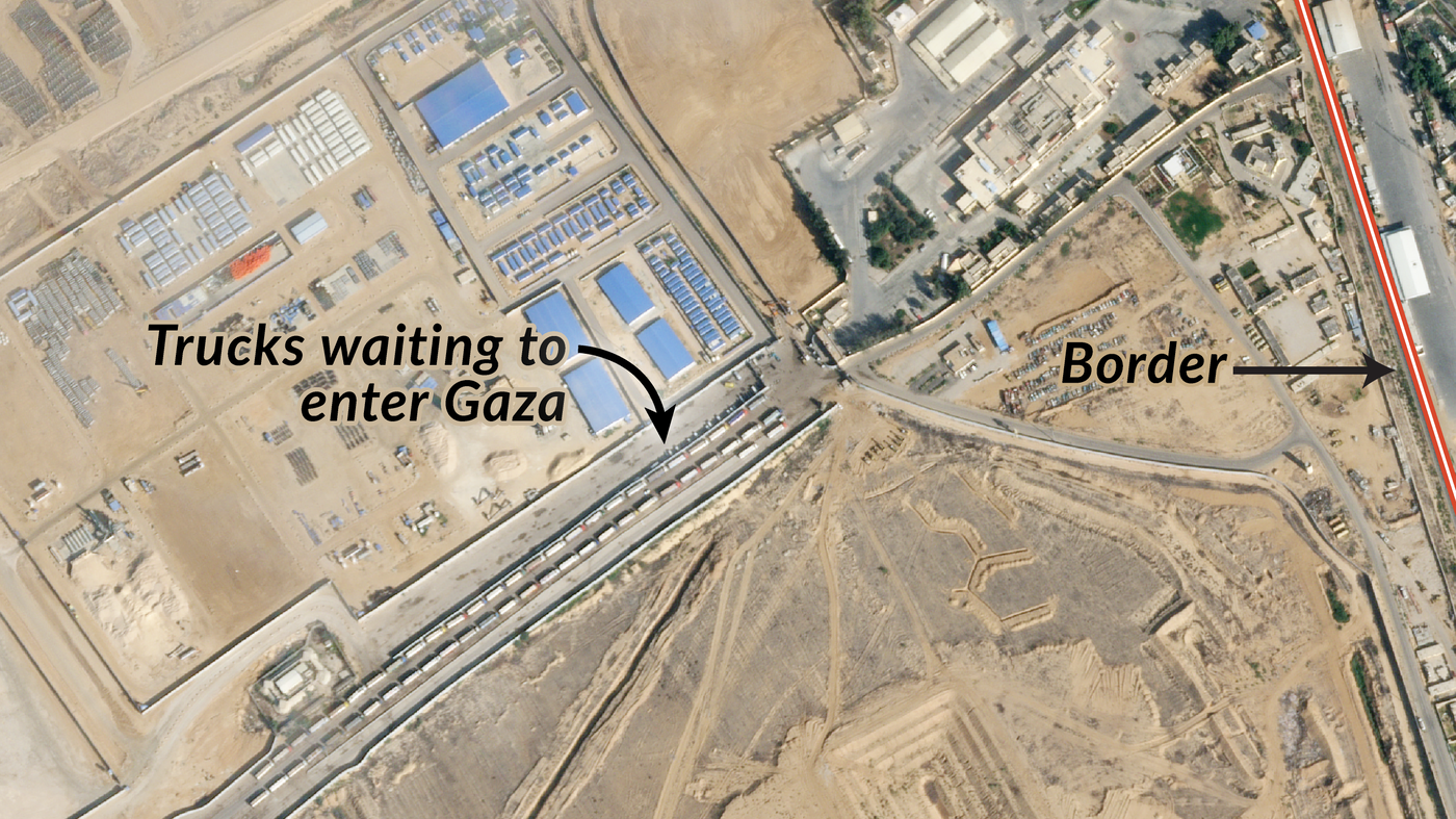 "Humanitarian Aid Delivered to Gaza as Israel Approves Assistance"