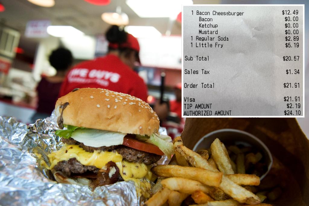 Featured image for "Viral Outrage: Five Guys' 'Out of Control' Prices Spark Social Media Backlash"