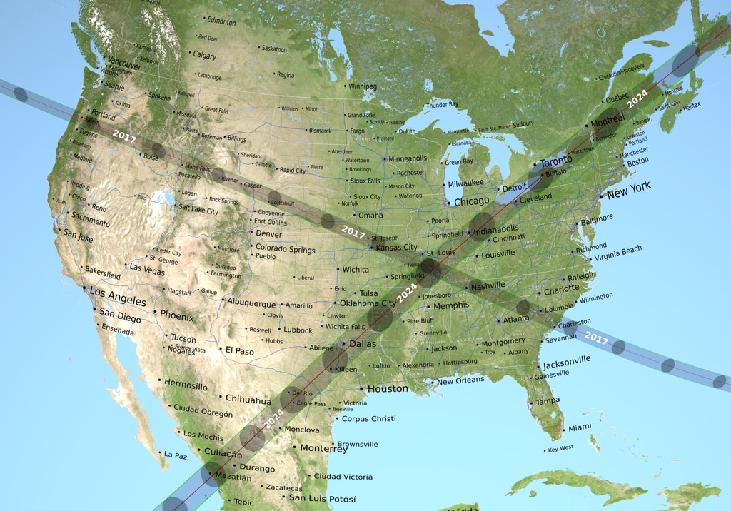 "2024 Total Solar Eclipse: Path, Duration, and Solar Maximum Impact"
