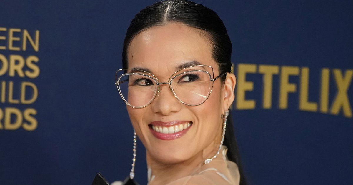Featured image for "Ali Wong's Showstopping 3-D Gown and Heartfelt Shoutout at 2024 SAG Awards"