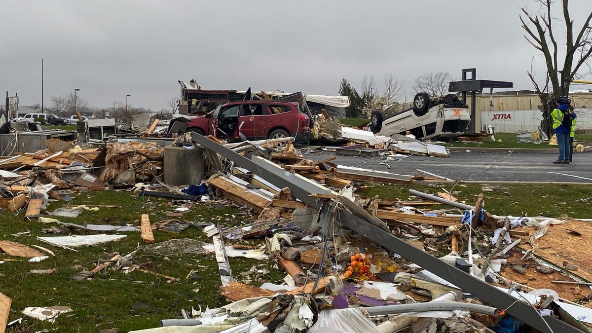 "Deadly Tornadoes Strike Indiana and Ohio, Leaving Devastation in Their Wake"