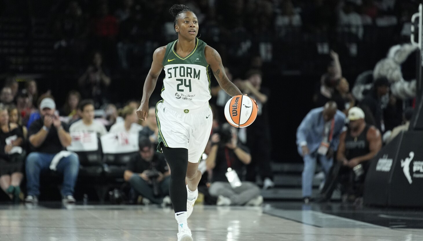 Featured image for Jewell Loyd Seeks Trade Amid Controversy with Seattle Storm