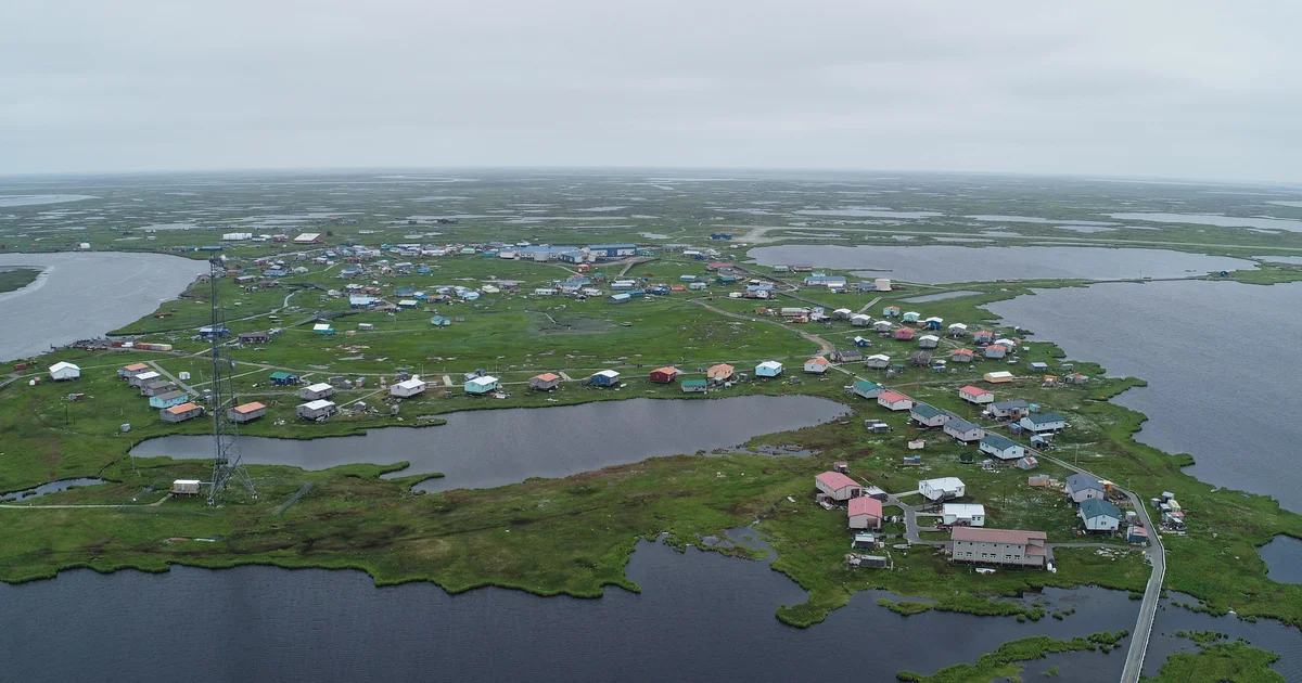 Alaskan Storm Evacuations: Communities Flee as Homes Are Carried Out to Sea