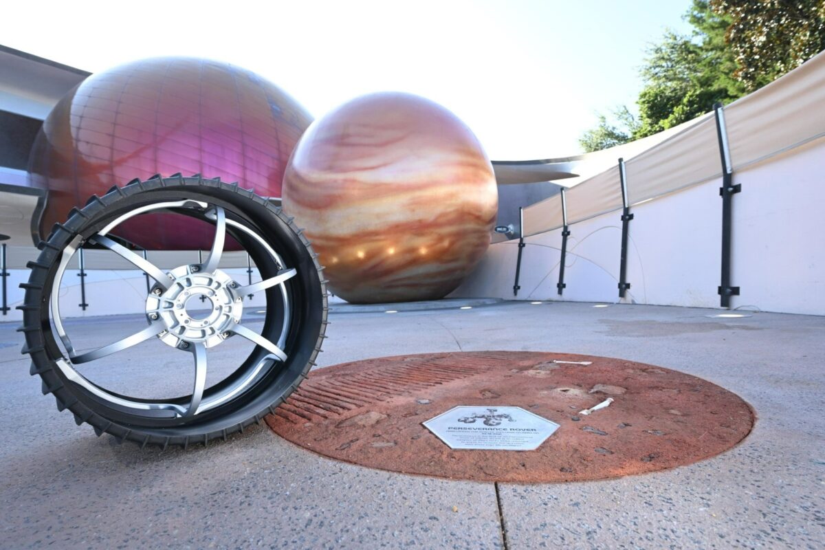 Featured image for "Perseverance Rover Makes Historic Debut at EPCOT's Mission: SPACE"