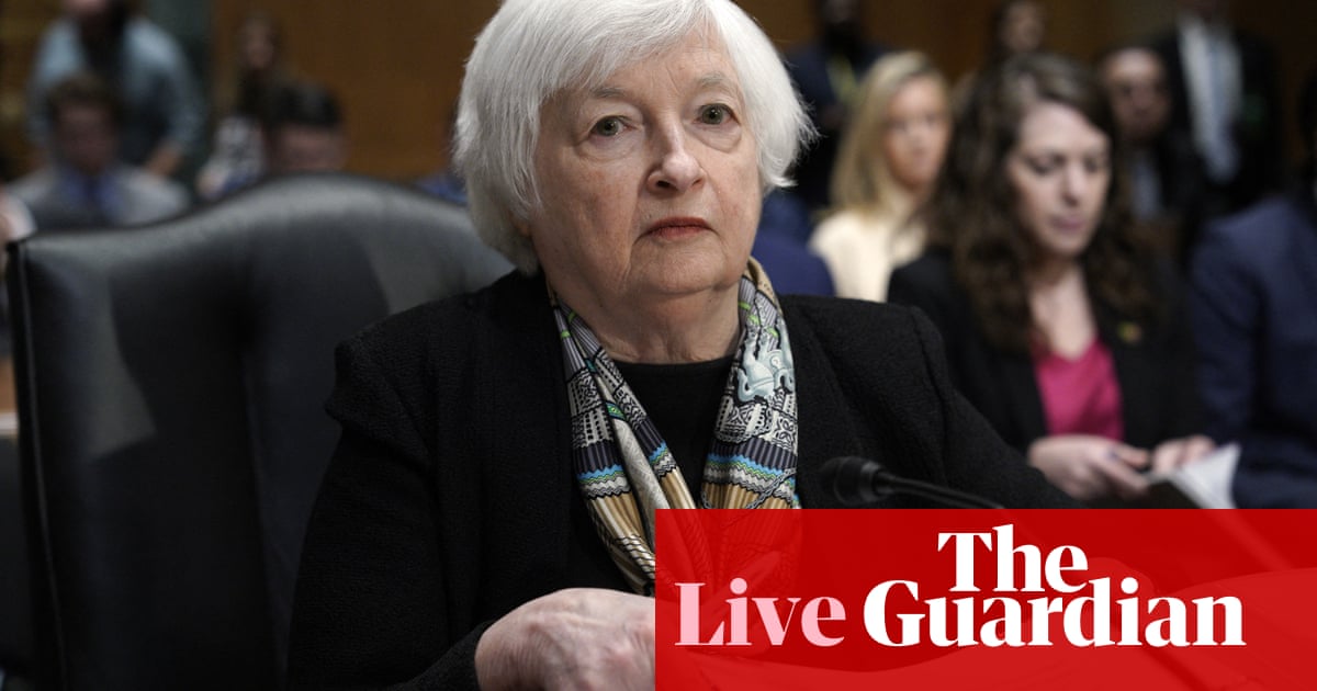Janet Yellen assures Congress of soundness of US banking system.