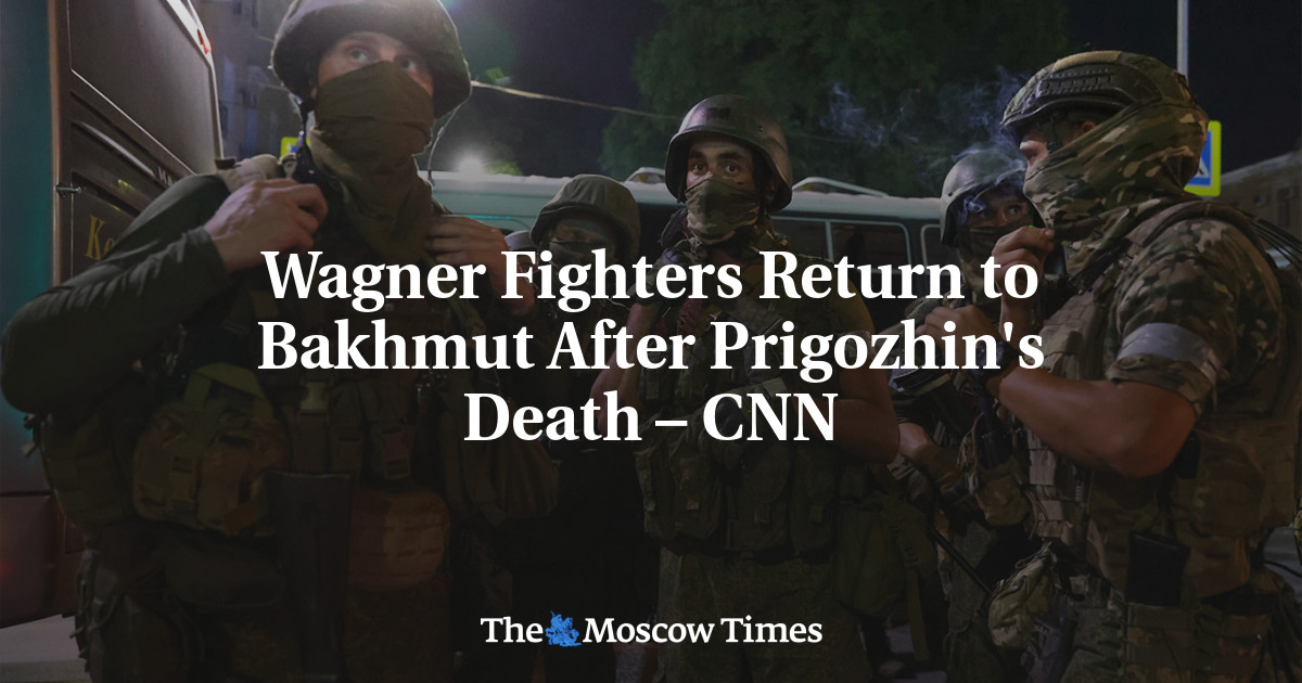 Featured image for "Wagner Fighters Regroup in Bakhmut Following Prigozhin's Demise"