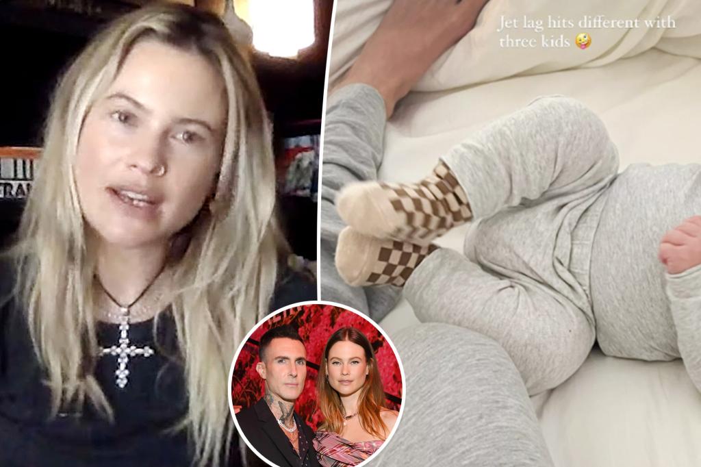Featured image for "Behati Prinsloo's Surprise Announcement: Revealing the Sex of Her and Adam Levine's Third Baby!"