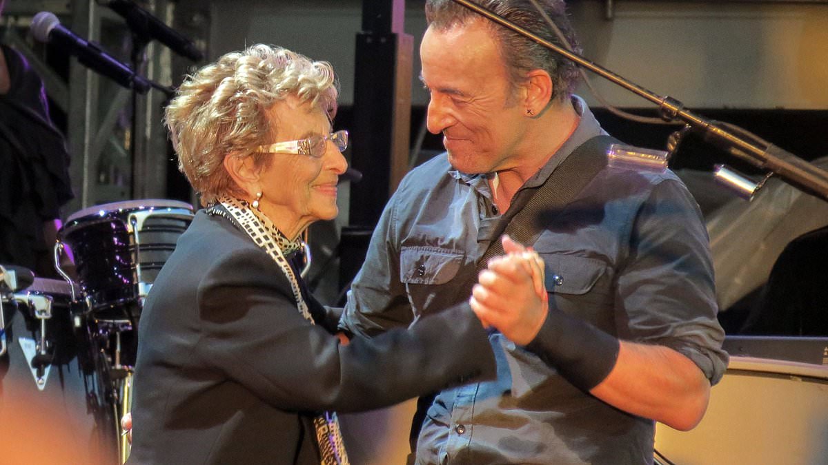 "Music Legend Bruce Springsteen Mourns Mother's Passing at 98"