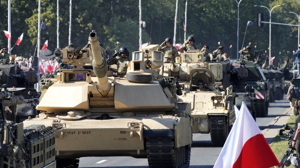 "Poland's Growing Military Presence: Ensuring Security on the Streets"