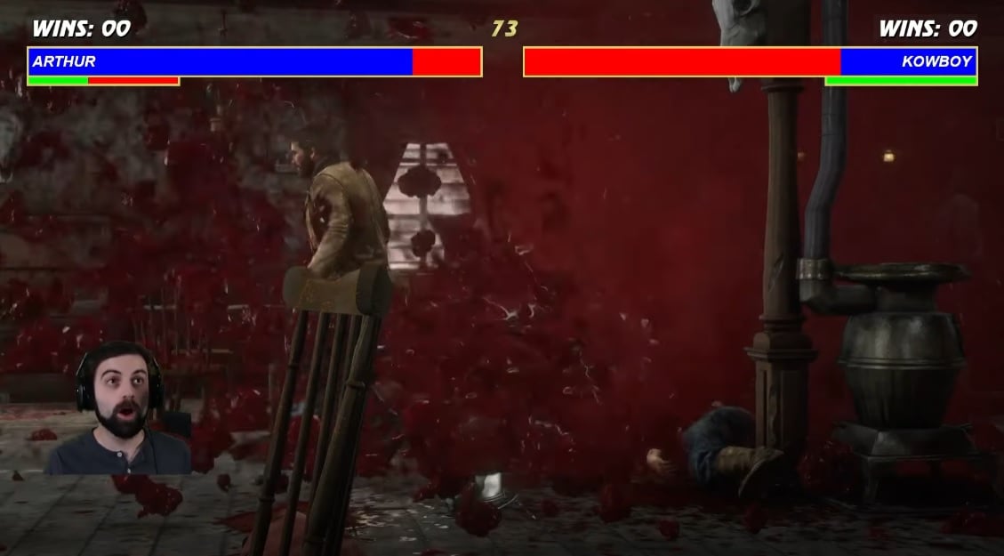 Featured image for Red Dead Redemption 2 Turns Mortal Kombat with Tuberculosis Fatality