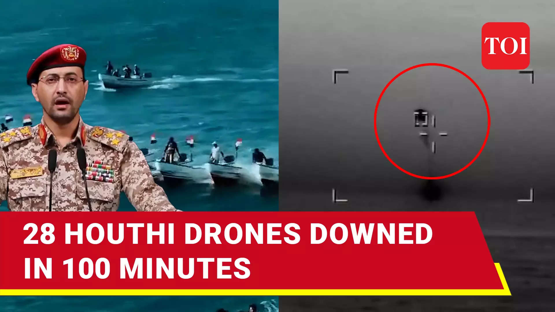 Coalition Forces Intercept Houthi Drones in Ongoing Conflict
