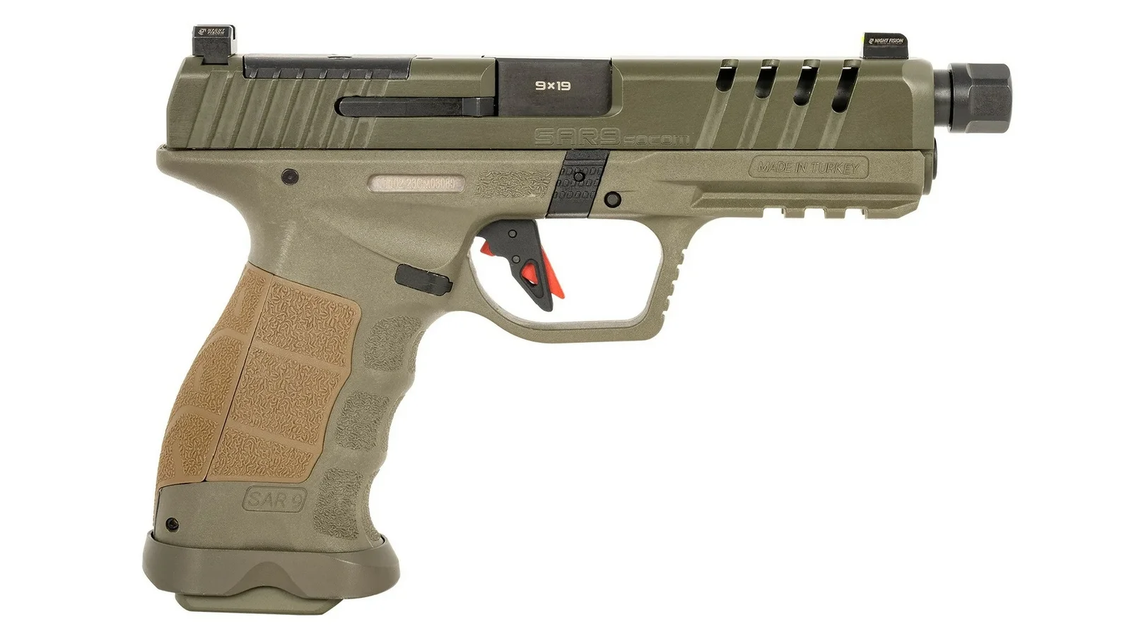 Featured image for SAR USA's SAR9 SOCOM Compact: Compact, Optics-Ready 9mm with Upgraded Trigger